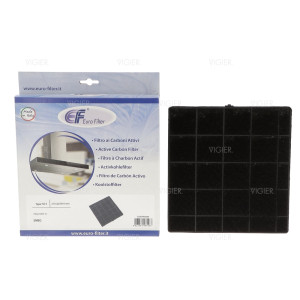 Filtre a charbon FLT4 pour hotte Smeg 215x225mm 690073210