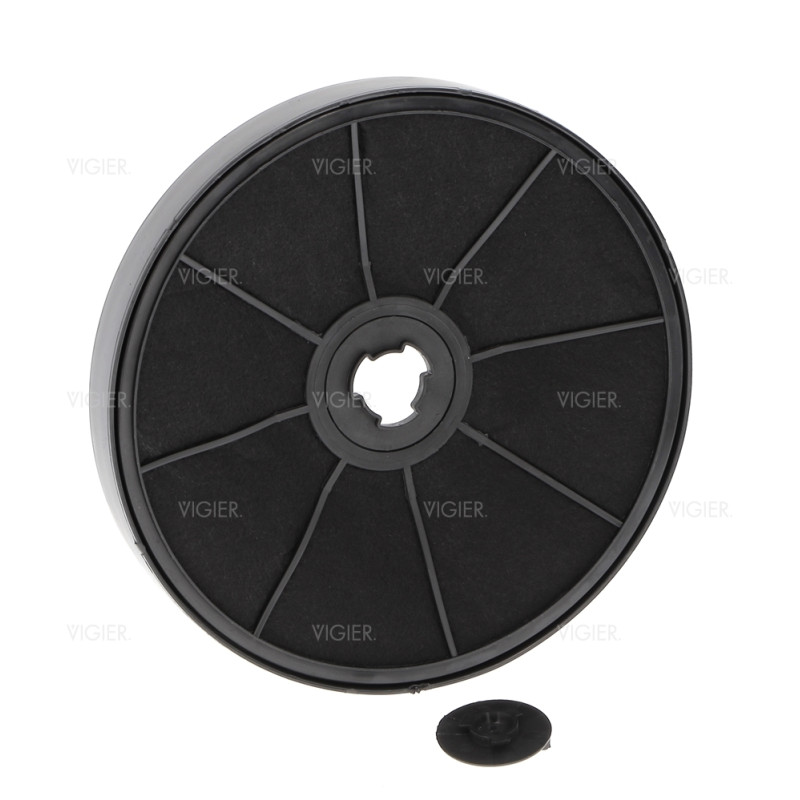 Lot de 2 filtres à charbons pour hotte Miele DKF7-1 4965503