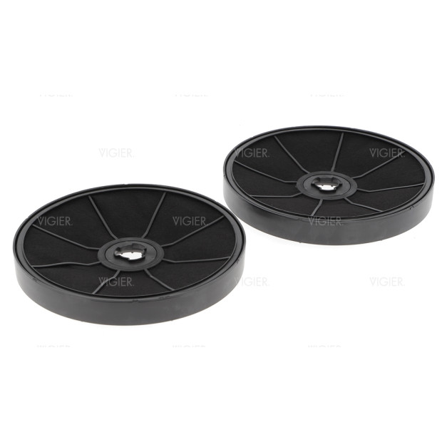 Lot de 2 filtres à charbons pour hotte Miele DKF7-1 4965503