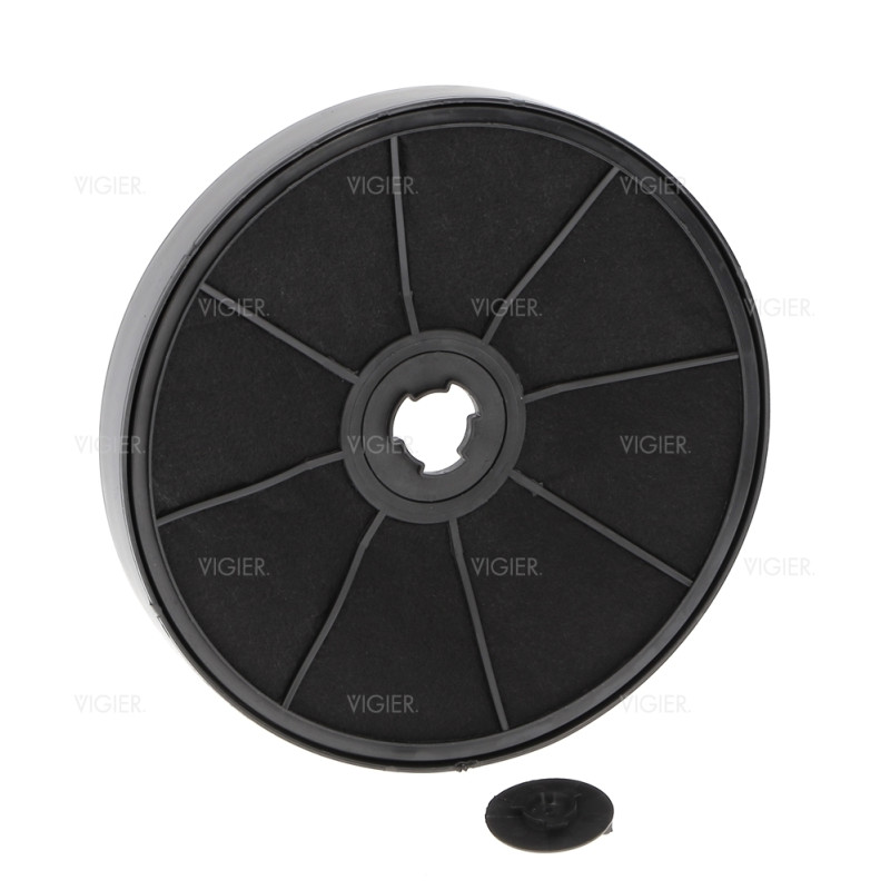 Lot de 2 filtres à charbons pour hotte Miele DKF7-1 4965503