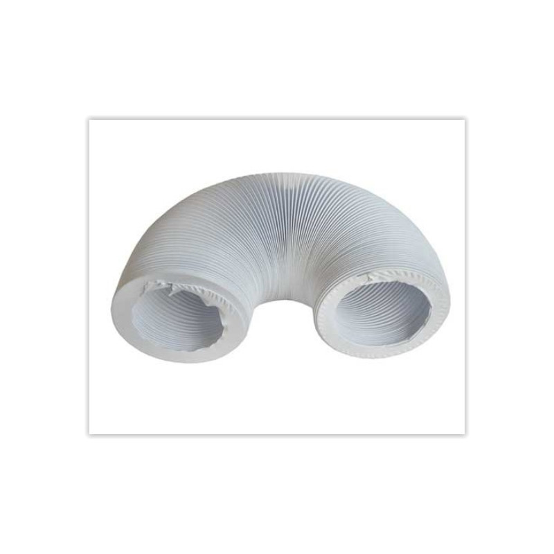 Gaine universelle pour seche linge a evacuation 100mm 2.5m