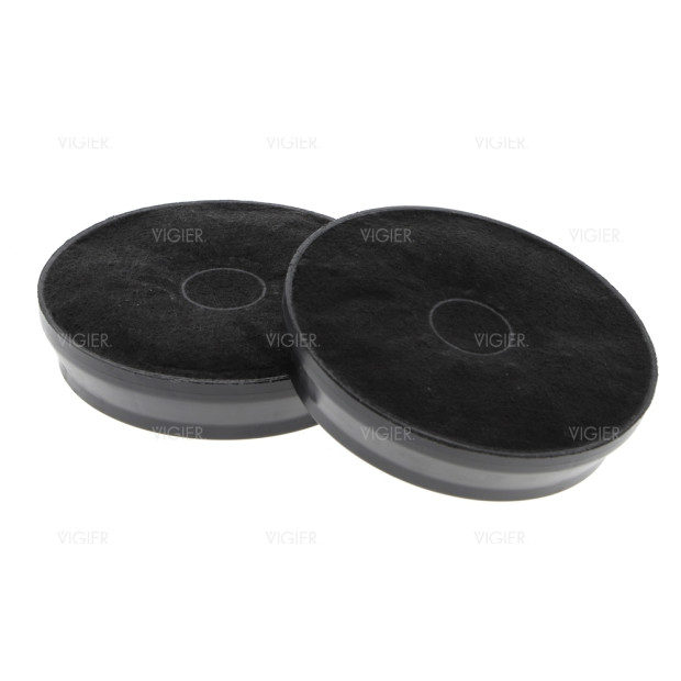 Lot de 2 filtres chaarbon générique Hotte Airlux Glem CR310
