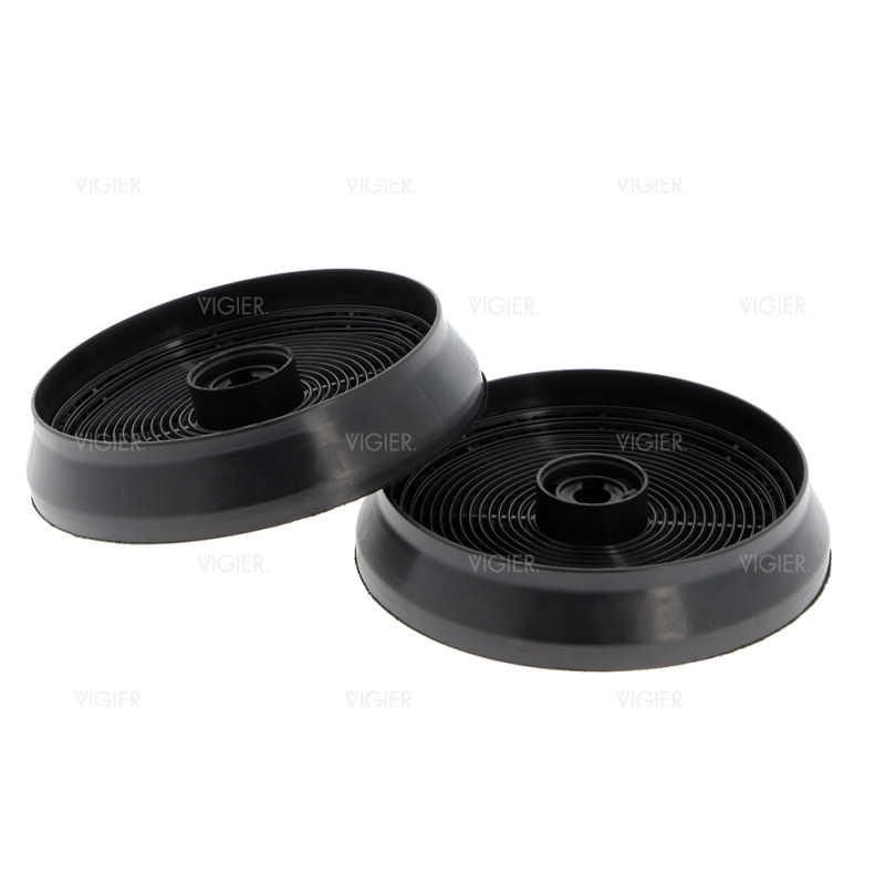 Lot de 2 filtres chaarbon générique Hotte Airlux Glem CR310