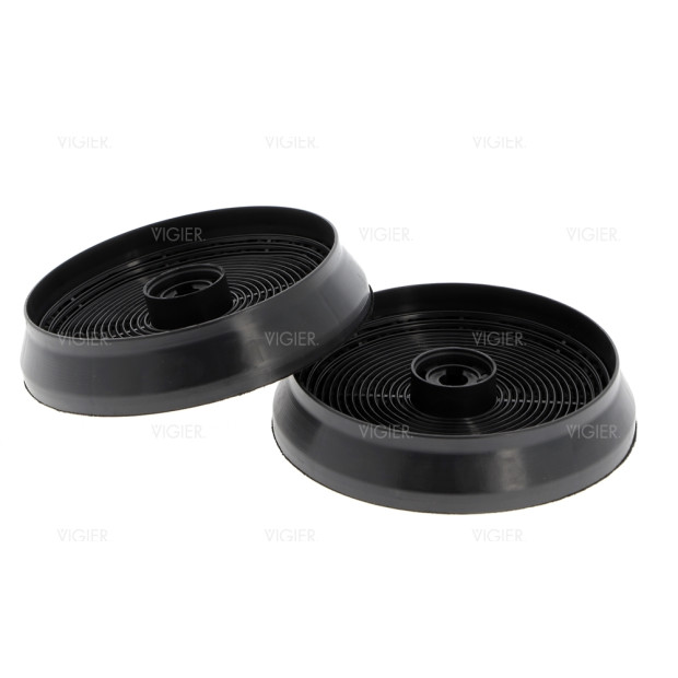 Lot de 2 filtres chaarbon générique Hotte Airlux Glem CR310