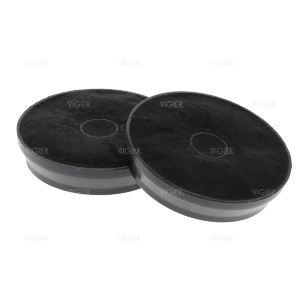 Lot de 2 filtres à charbon hotte Beko CWB6420X CWB9420