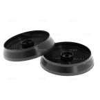 Lot de 2 filtres à charbon hotte Beko CWB6420X CWB9420