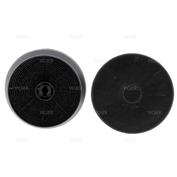 Lot de 2 filtres à charbon Tecnowind Sogelux