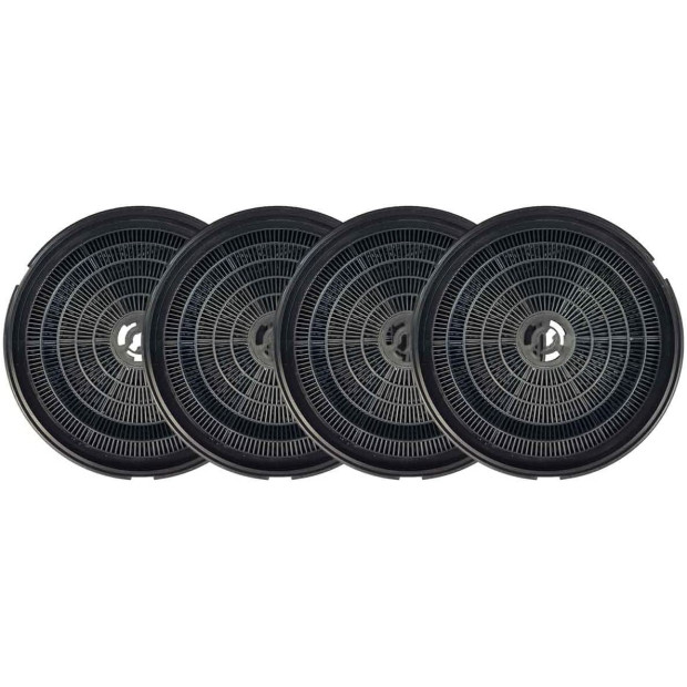 4 FILTRES A CHARBON GLEM AIRLUX DIAM:192MM H38MM TYPE180