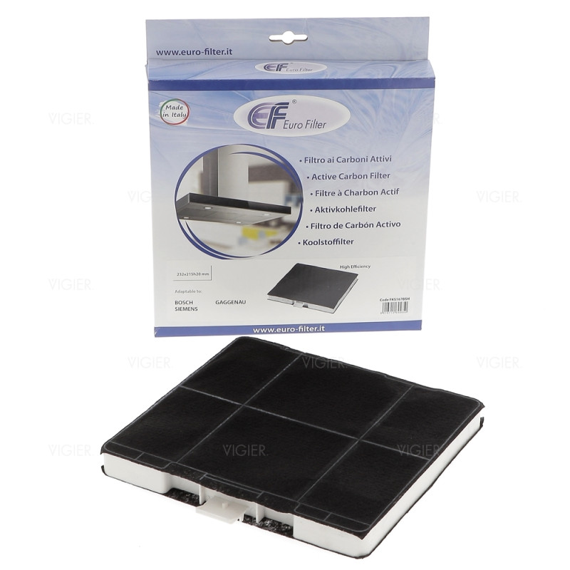 Filtre a charbon pour hotte Bosch Neff Siemens DHZ5325