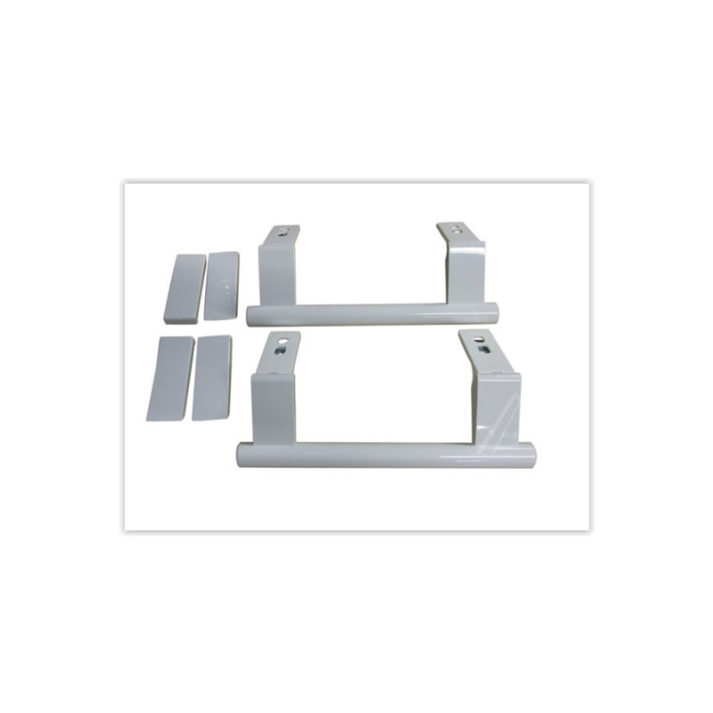 lot de 2 poignees réfrigerateur LIEBHERR ENTRAXE 15.5CM