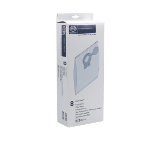 BOITE DE 8 SACS ASPIRATEUR SEBO SERIE D D4 8120ER