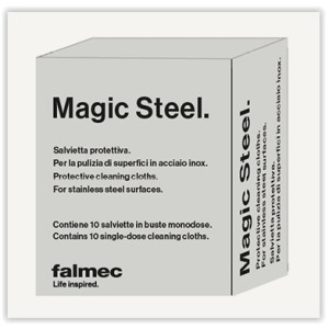 Lingettes nettoyantes pour inox (x10) Magic Steel