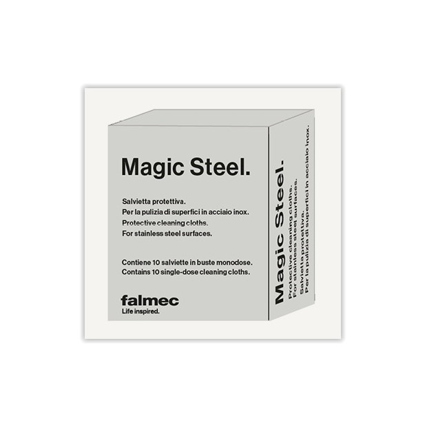 Lingettes nettoyantes pour inox (x10) Magic Steel
