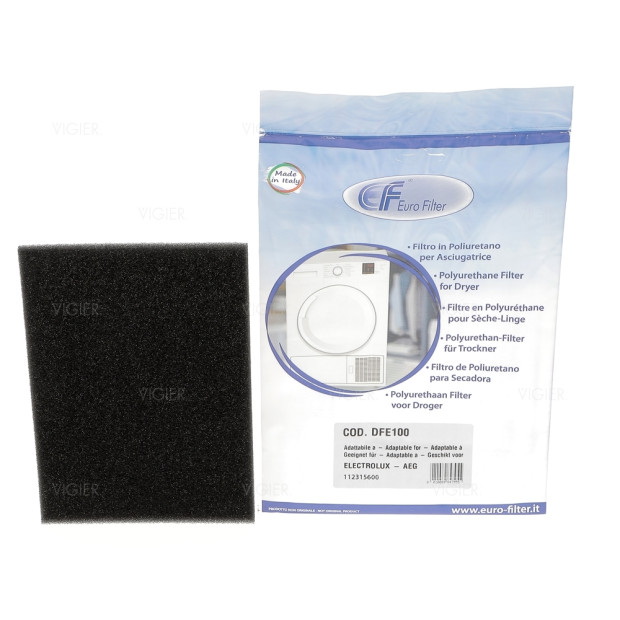 Filtre mousse pour seche linge Aeg Electrolux LTHWP