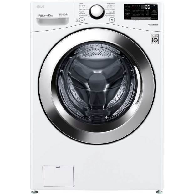 Lave linge 15kg direct drive LG F51P12WH