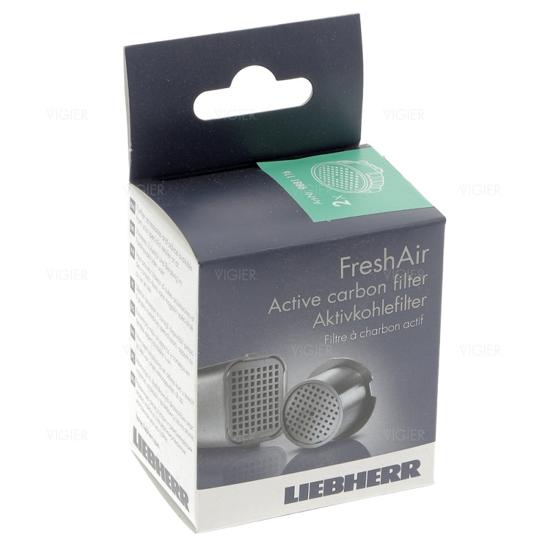 Lot de 2 filtres Freshair pour refrigerateur Liebherr