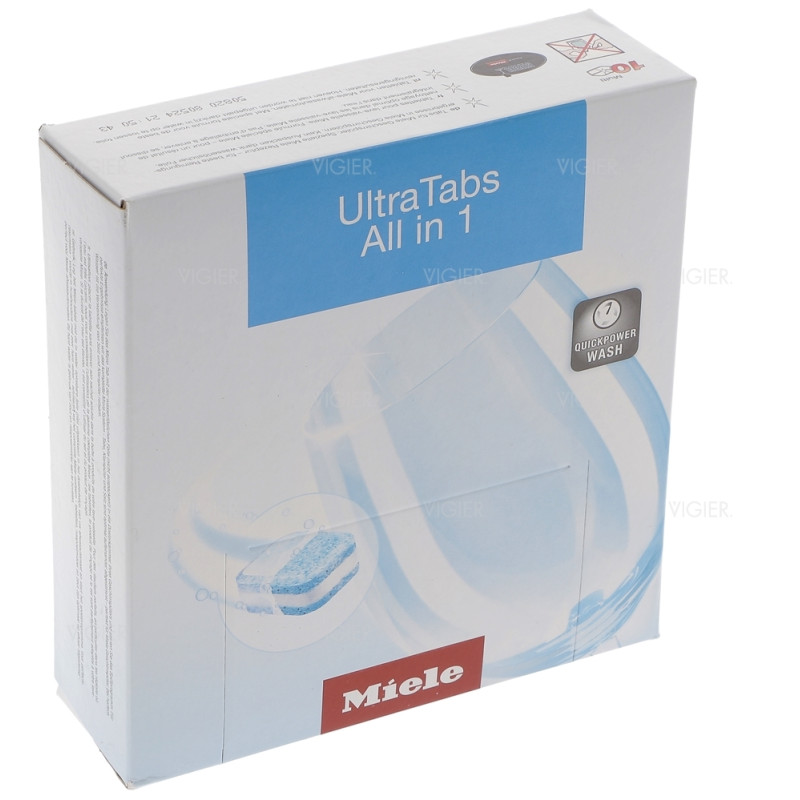 Tablette de lavage 10 en 1 UltraTabs All in 1 3x20 tablettes