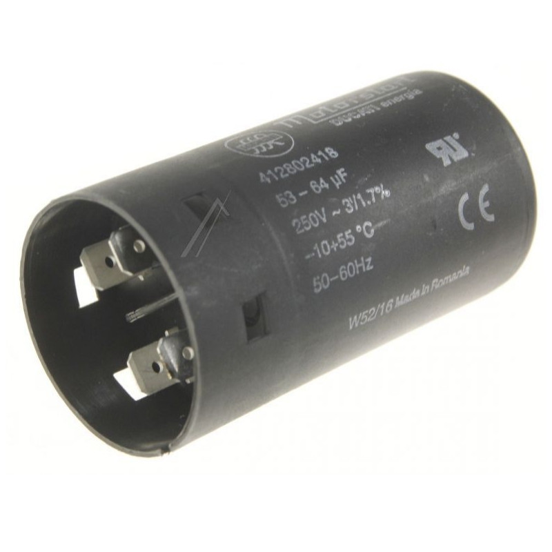 CONDENSATEUR DE DEMARRAGE FRIGO 53UF-64UF
