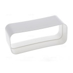 Raccord tubage plat double femelle hotte Novy 906402
