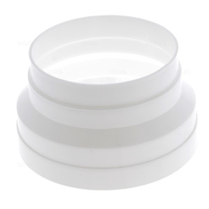 Reducteur 150-125mm pour gaine evacuation hotte