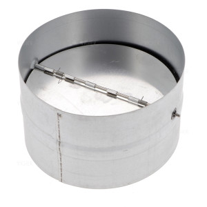 Clapet anti-retour universel 150mm en acier pour Hotte