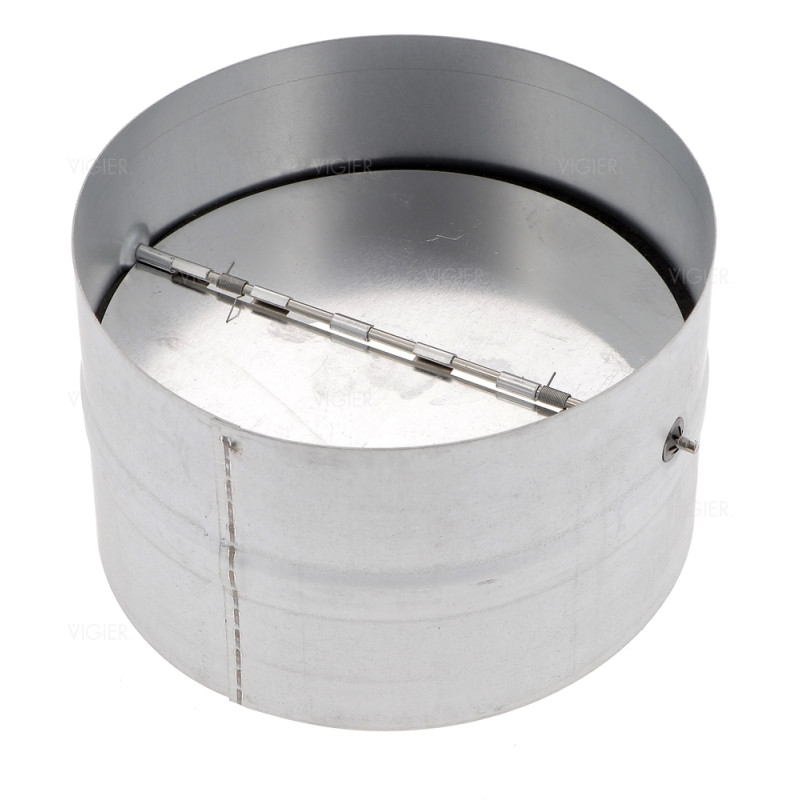 Clapet anti-retour universel 150mm en acier pour Hotte