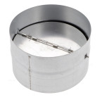 Clapet anti-retour universel 150mm en acier pour Hotte