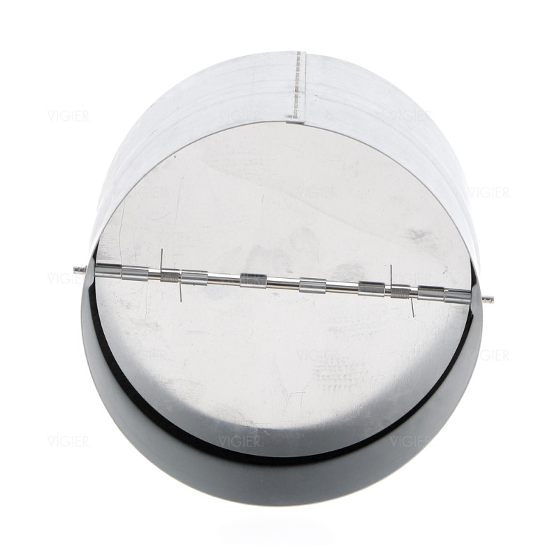Clapet anti-retour universel 150mm en acier pour Hotte