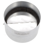 Clapet anti-retour universel 150mm en acier pour Hotte