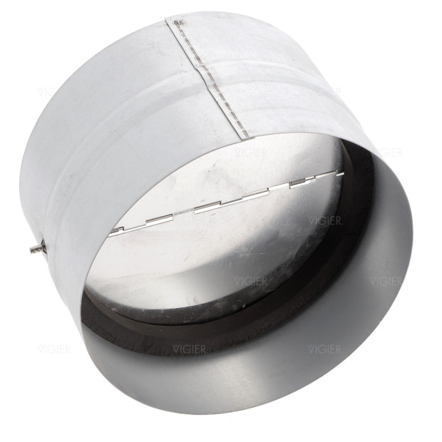 Clapet anti-retour universel 150mm en acier pour Hotte