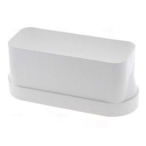 Adaptateur sortie BORA vers tube rectangulaire 222x89mm