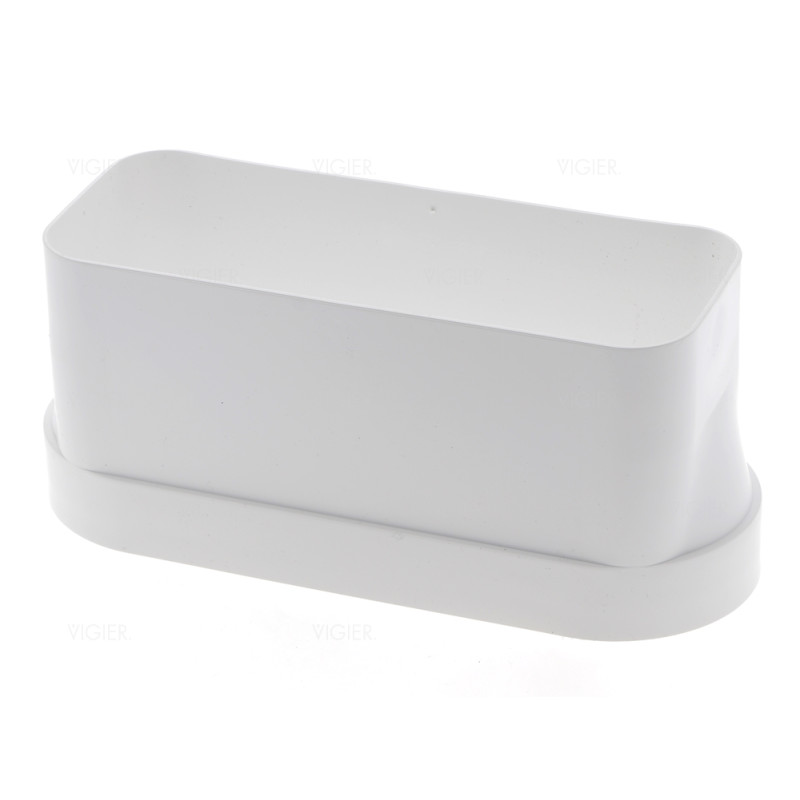 Adaptateur sortie BORA vers tube rectangulaire 222x89mm
