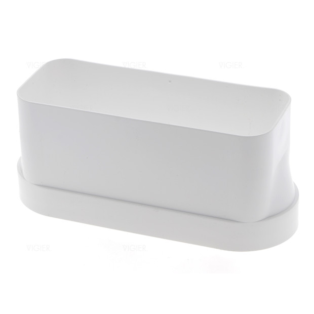 Adaptateur sortie BORA vers tube rectangulaire 222x89mm