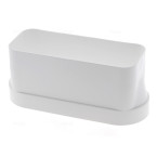 Adaptateur sortie BORA vers tube rectangulaire 222x89mm