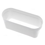 Adaptateur sortie BORA vers tube rectangulaire 222x89mm