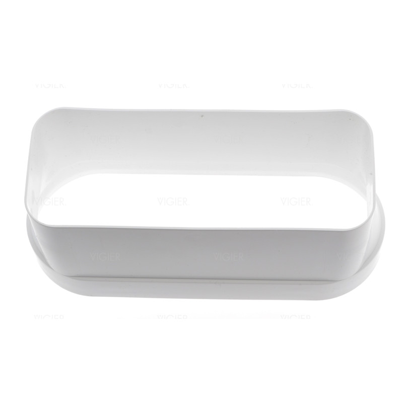 Adaptateur sortie BORA vers tube rectangulaire 222x89mm