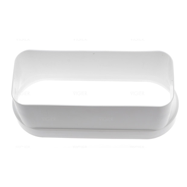 Adaptateur sortie BORA vers tube rectangulaire 222x89mm
