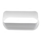 Adaptateur sortie BORA vers tube rectangulaire 222x89mm