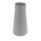 Gaine conique hotte diametre 65mm-135mm longueur 180mm