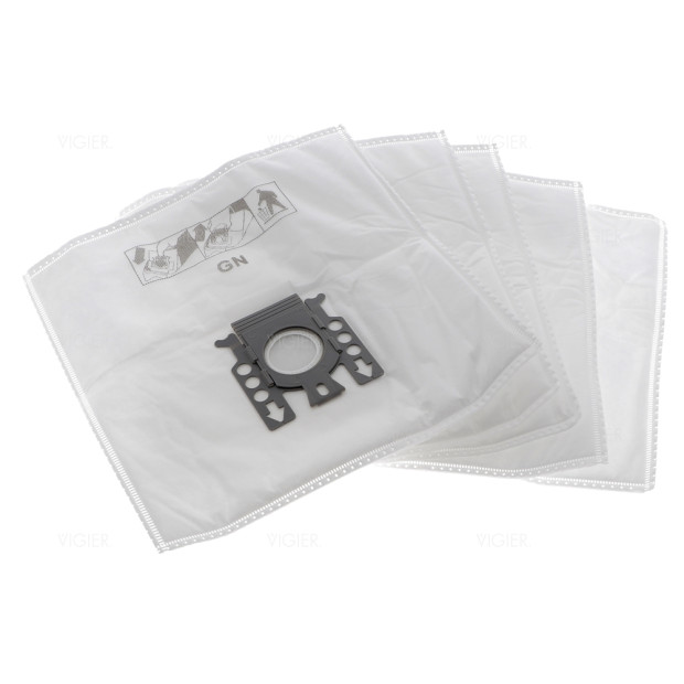 lot de 5 sacs microfibres GN pour aspirateur Miele