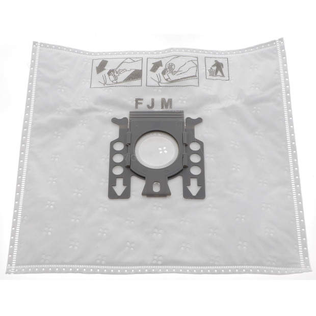 lot de 5 sacs microfibres FJM pour aspirateur Miele 5588921