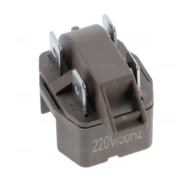 RELAIS DE DEMARRAGE MOTEUR DE 1/12 A 1/2CV 4 COSSES COMPELA