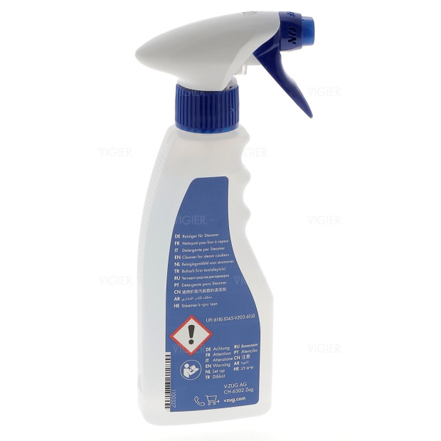 Nettoyant inox STEAMERCLEANER 250ml four combiné vapeur VZUG