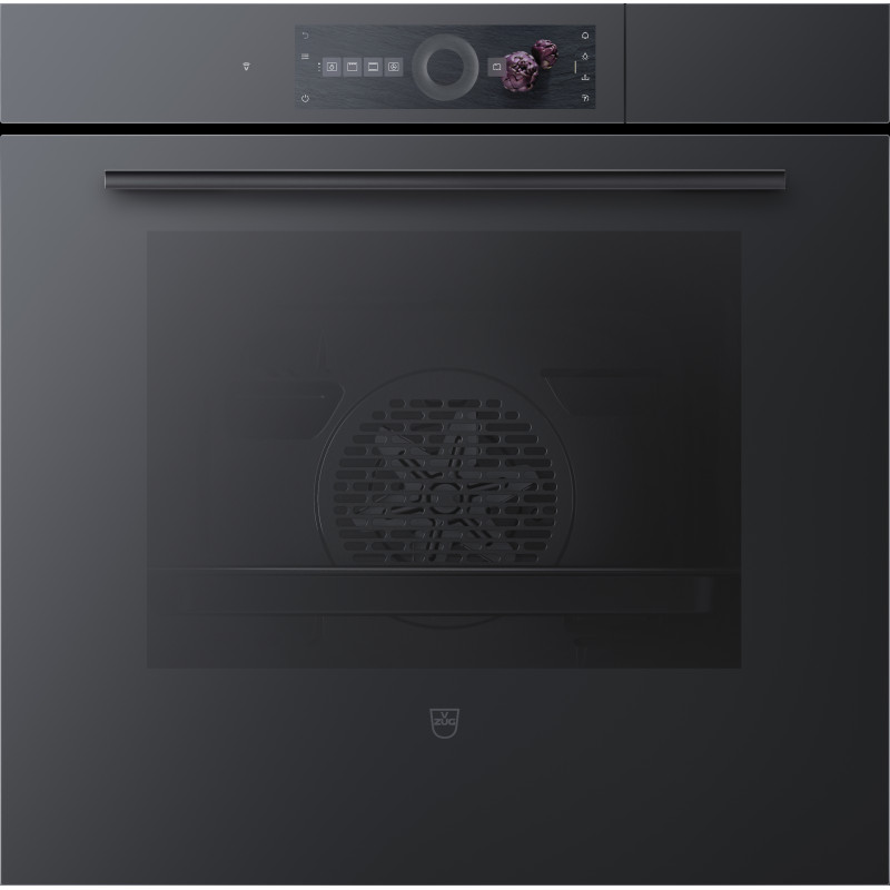 Four combiné vapeur CombairSteamer V2000 miroir noir VZUG