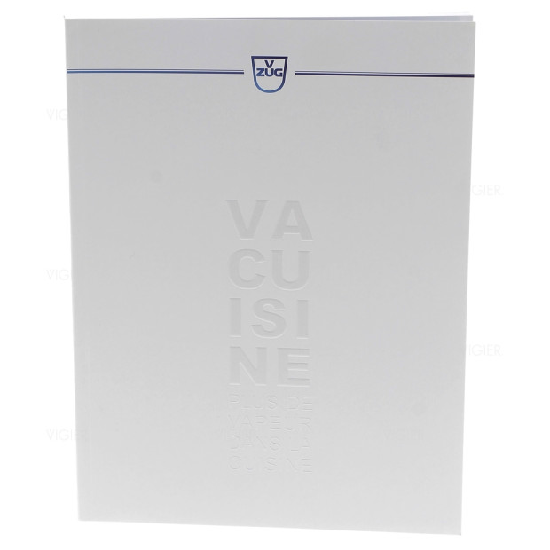 Livre recette VZUG Vacuisine Plus de vapeur dans la cuisine