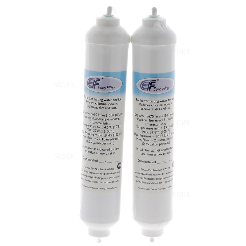 2 Filtres a eau universel frigo americain Samsung LG Daewoo