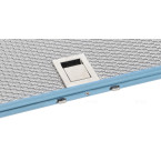 Filtre à graisse groupe Novy Crystal 194,5x344,5x9mm