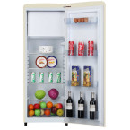 Réfrigérateur 1 porte 218L(194+24) rétro crème Amica AR5222C