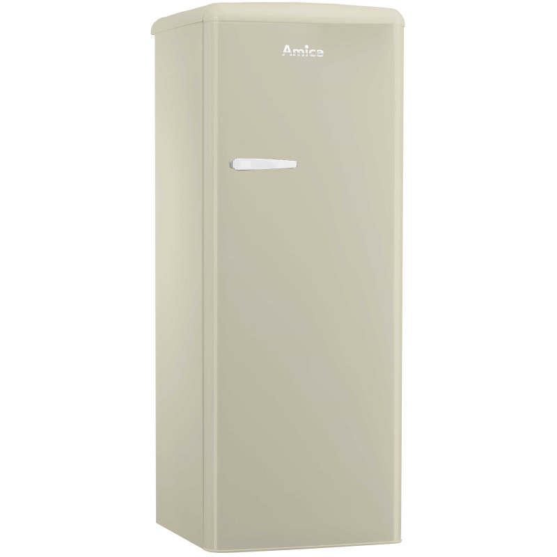 Réfrigérateur 1 porte 218L(194+24) rétro crème Amica AR5222C