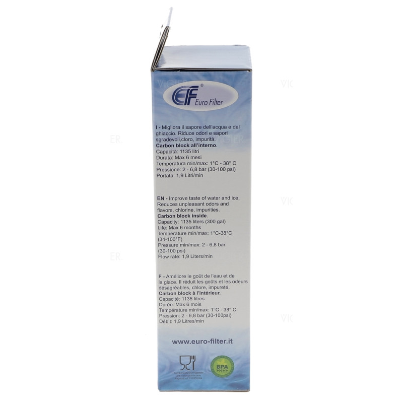 FILTRE A EAU FRIGO AMERICAIN BOSCH NEFF SIEMENS CS52